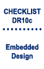 Software Design Review Checklist - Embedded Software Checklist