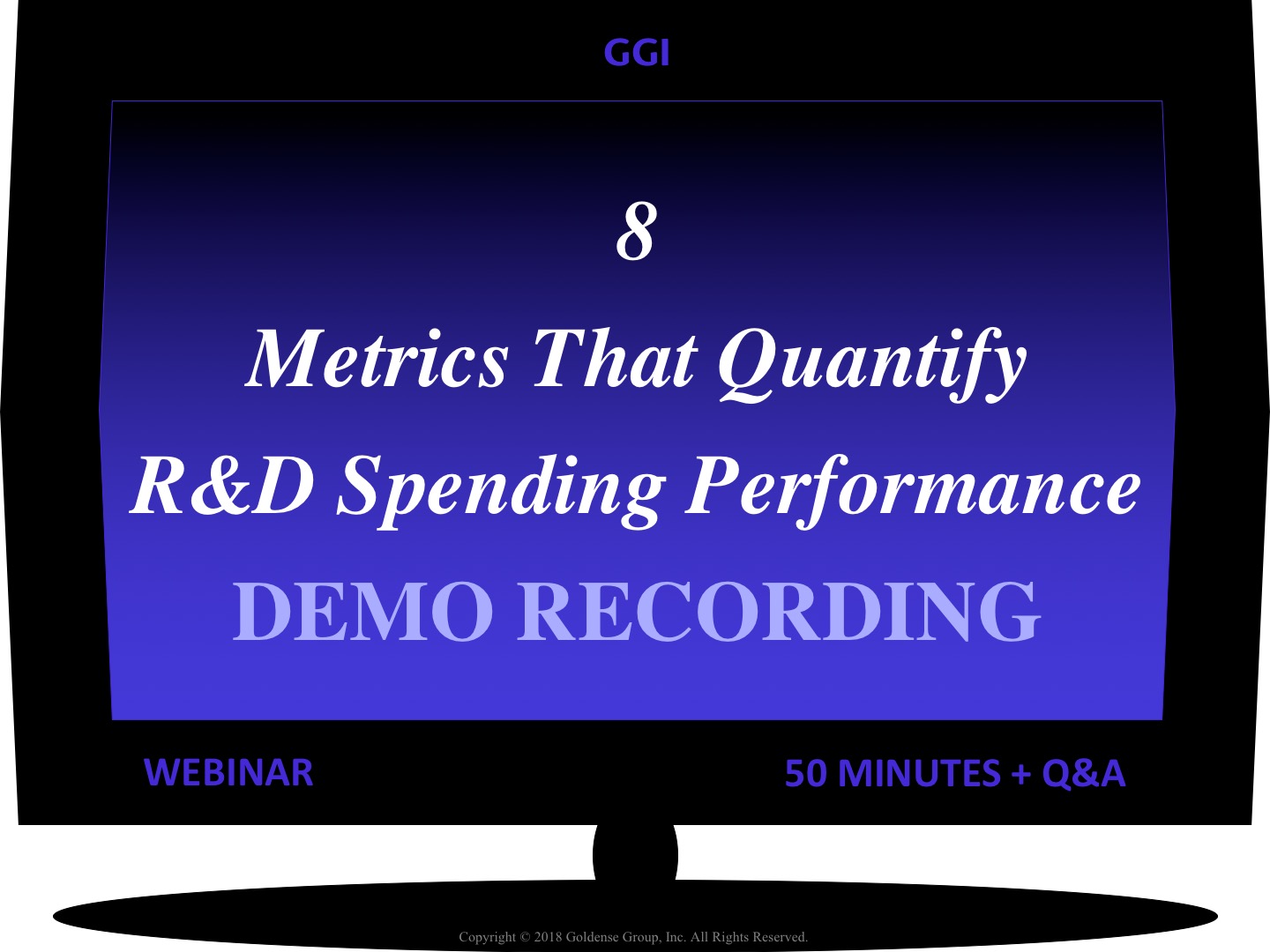 8 Metrics That Quantify R&D Spending Performance Webinar
