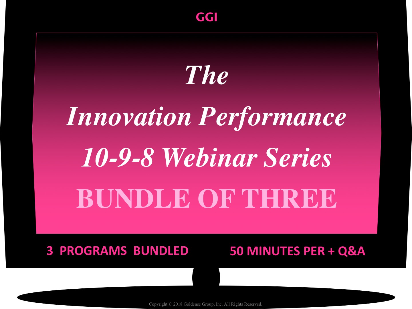 Innovation Performance 10-9-8 Webinar Series